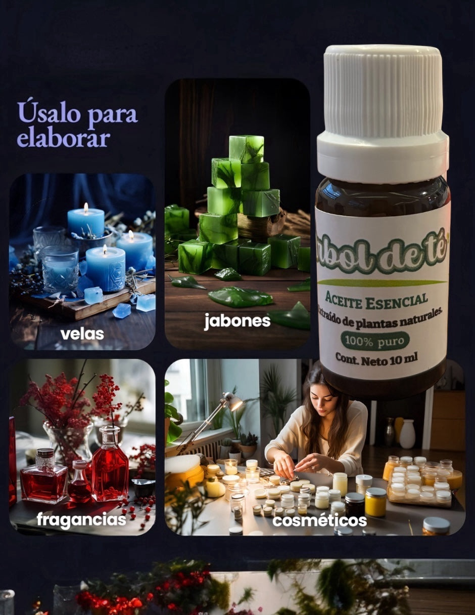 Aceite Esencial Árbol de té 10 mL