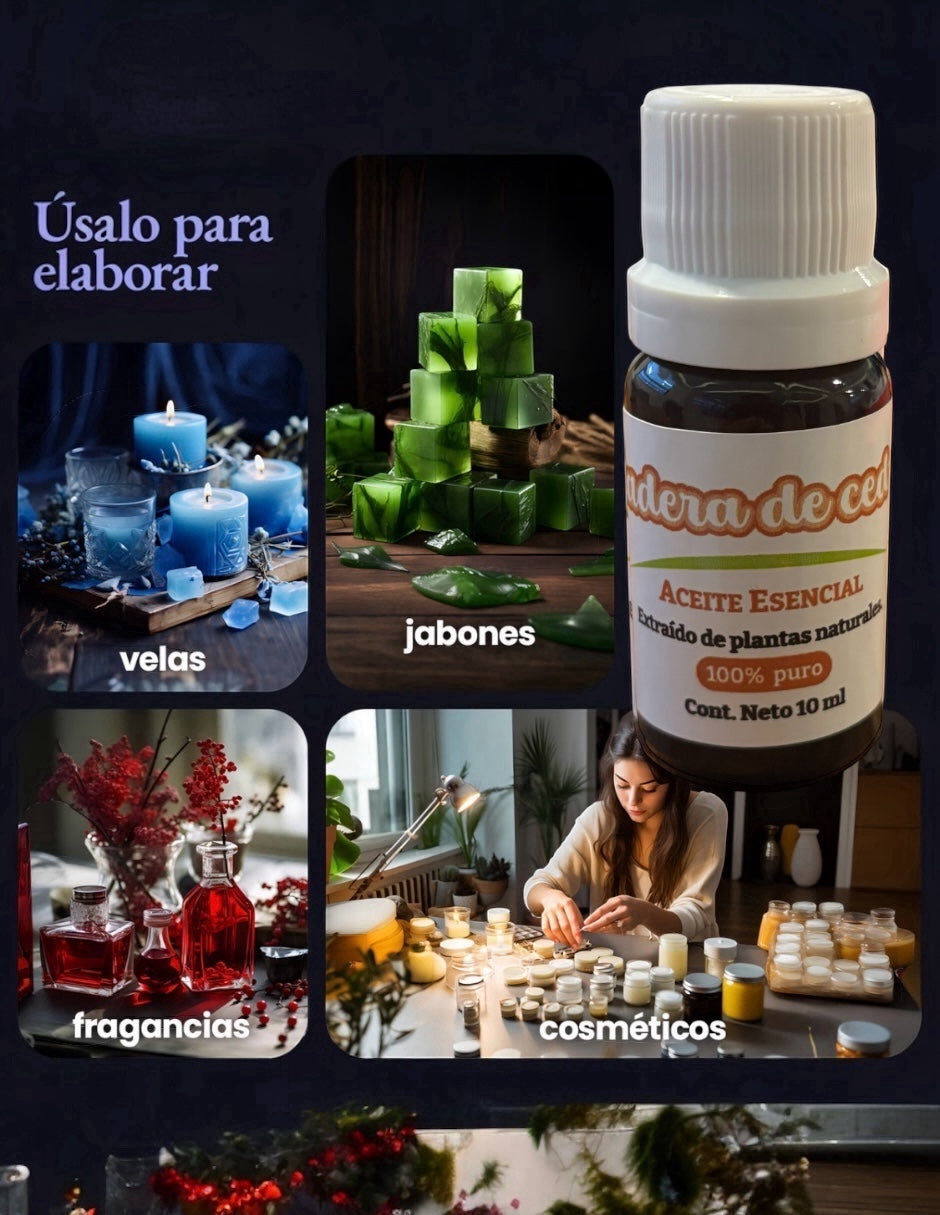 Aceite Esencial Cedro 10 mL