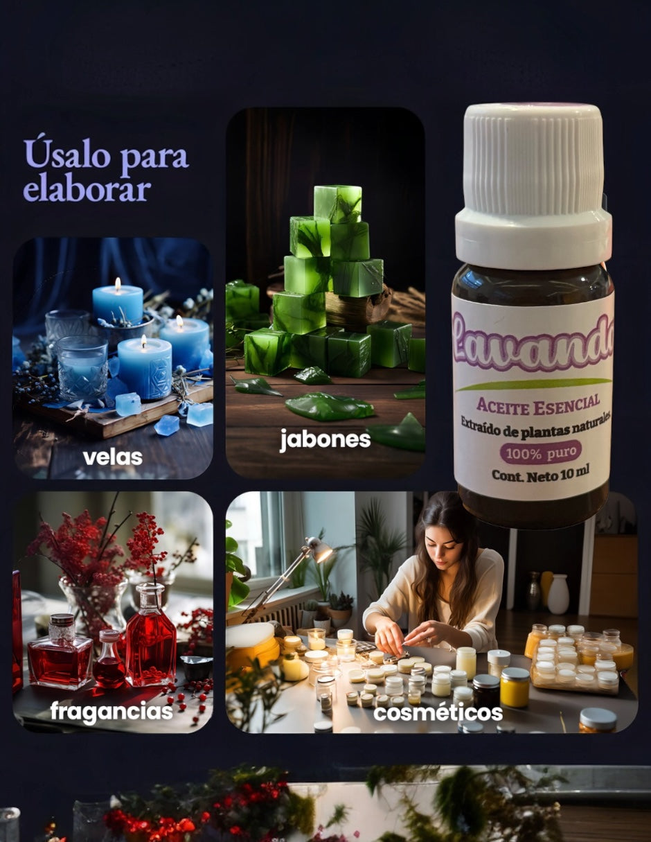 Aceite Esencial Lavanda 10 mL