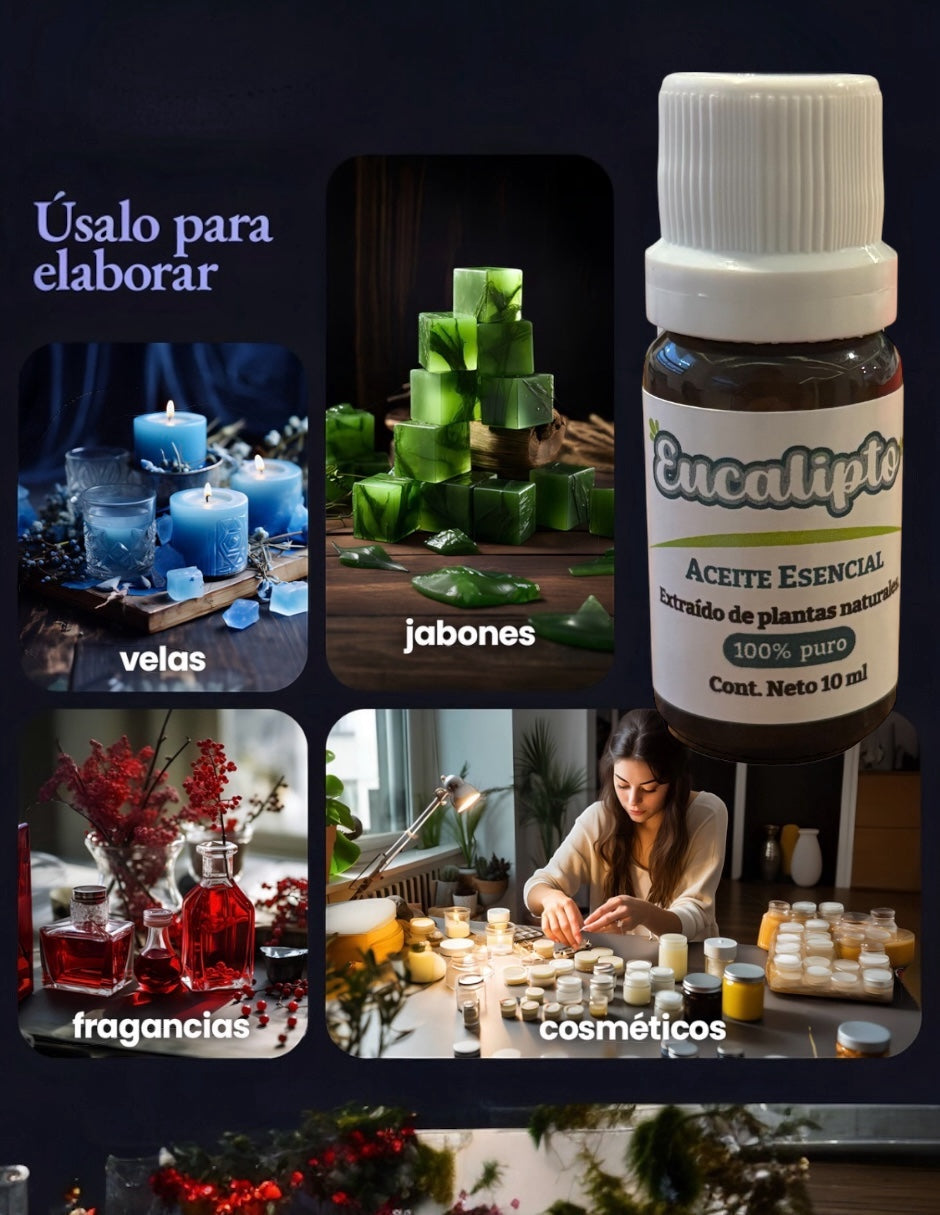 Aceite Esencial Eucalipto 10 mL