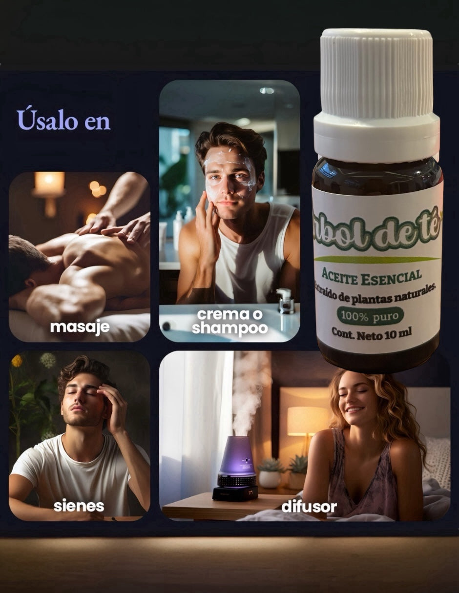 Aceite Esencial Árbol de té 10 mL