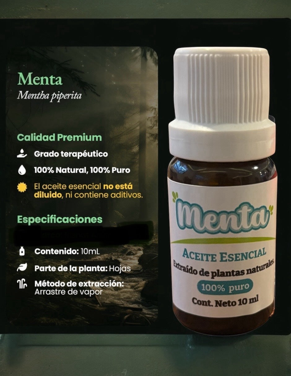 Aceite Esencial Menta 10 mL